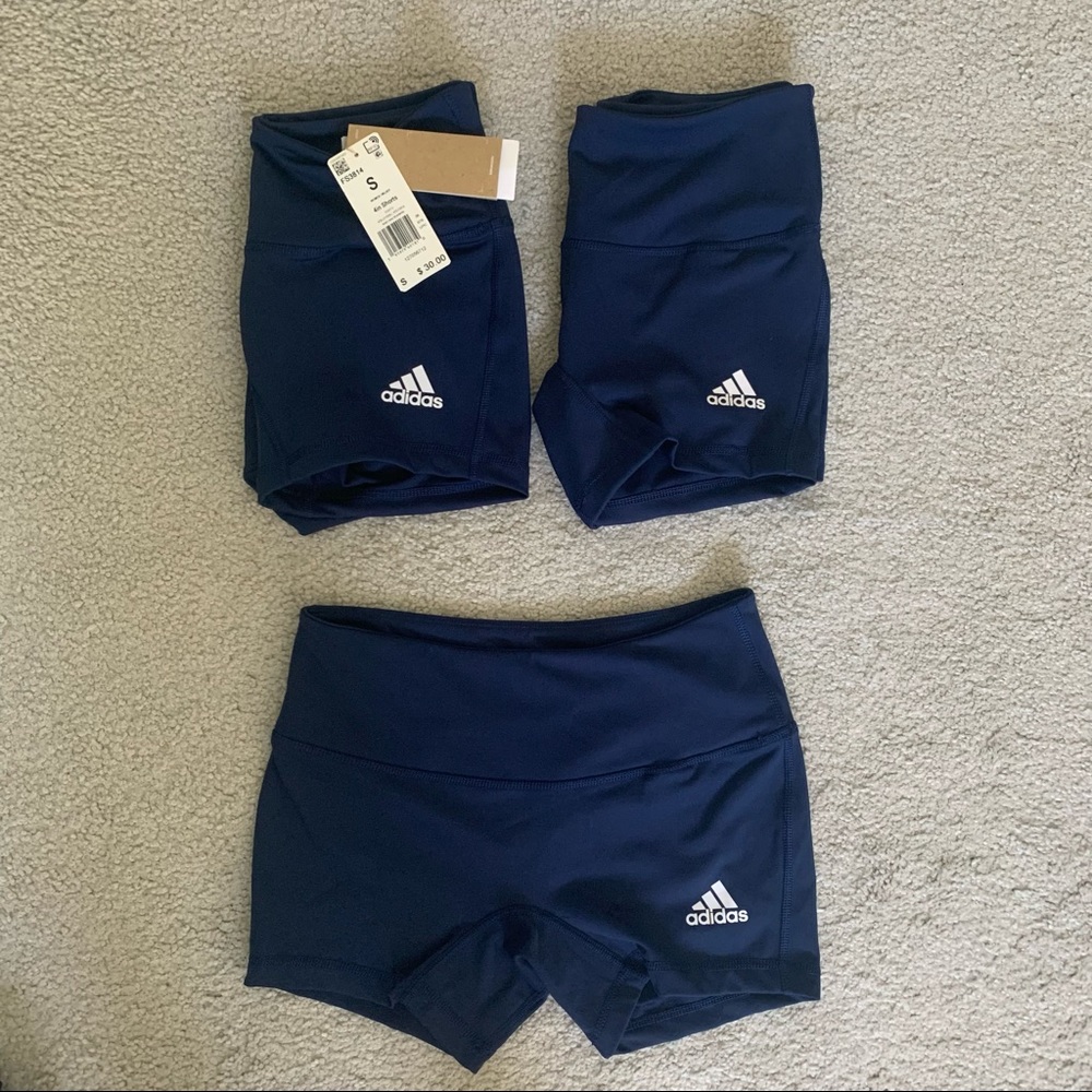 NEW ADIDAS NAVY SPANDEX